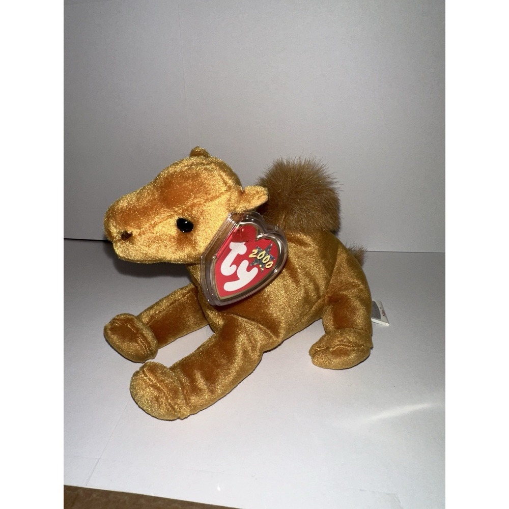 Ty Beanie Baby Babies NILES the Camel ERROR tag (2000) Stuffed‎ Animal MINT NEW